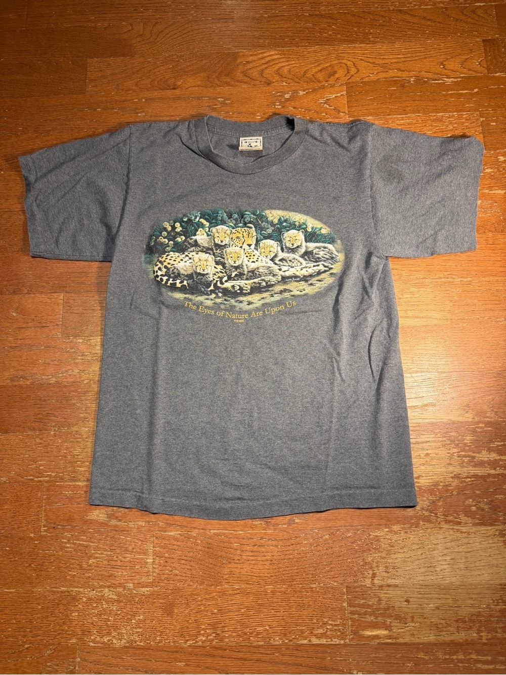 2000 The Eyes of Nature Are Upon Us Cheetahs Graphic Tee